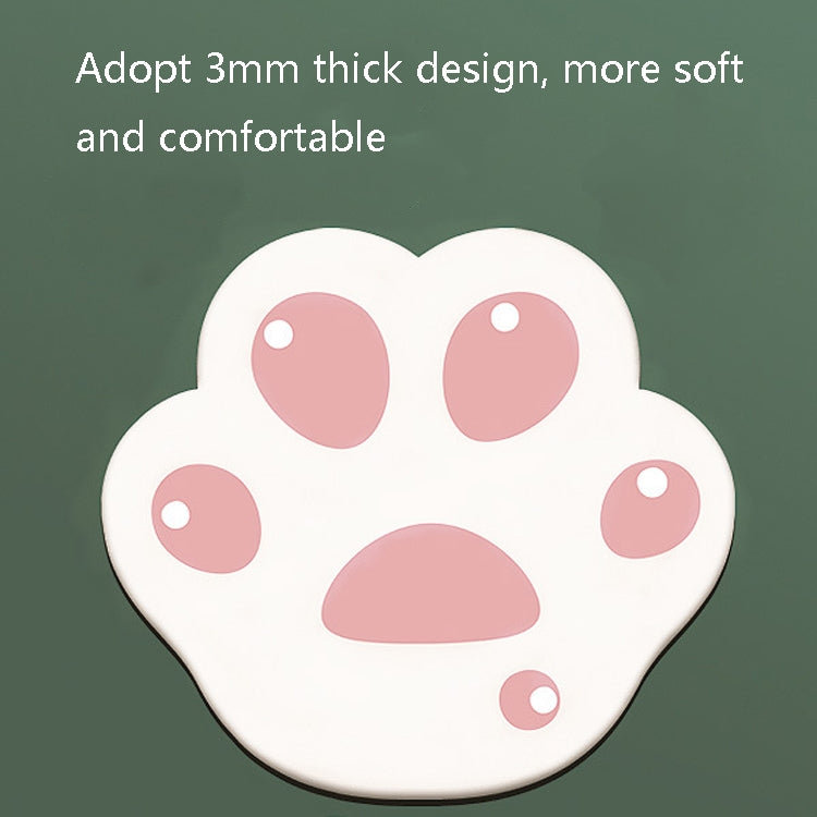 3 PCS XH12 Cats Claw Cute Cartoon Mouse Pad, Size: 280 x 250 x 3mm, White, Aquamarine, Marble, Light Blue, Lavender, Pink, Pink Purple, Skin Color, Grayish, Blue Yellow, Blue, Bright Blue, Green, Creamy-white, Ink Green, Dark Pink, Deep Pink White...