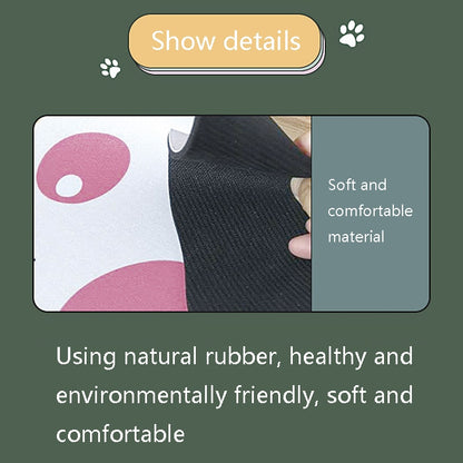 3 PCS XH12 Cats Claw Cute Cartoon Mouse Pad, Size: 280 x 250 x 3mm, White, Aquamarine, Marble, Light Blue, Lavender, Pink, Pink Purple, Skin Color, Grayish, Blue Yellow, Blue, Bright Blue, Green, Creamy-white, Ink Green, Dark Pink, Deep Pink White...
