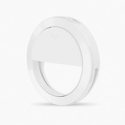 2 PCS XJ17 Large-Capacity Live Video Conference Fill Light Ring Light Mobile Phone Selfie LED Fill Light, Round, Cat Ears, Bear Ear