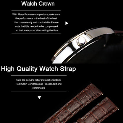 YAZOLE 308 Luminous Quartz Watch Men Watch, White Tray Brown Belt, White Tray Black Belt, Black Tray Black Belt, Black Tray Brown Belt, White Tray Silver Steel Strip, Black Tray Silver Steel Strip, Black Shell Black Tray Black Belt