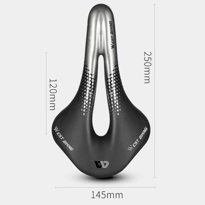 WEST BIKING YP0801117 Bike Cushion Riding Comfort Road Car Mountain Bike Seat Cushion Accessories, Free Size, YP0801117