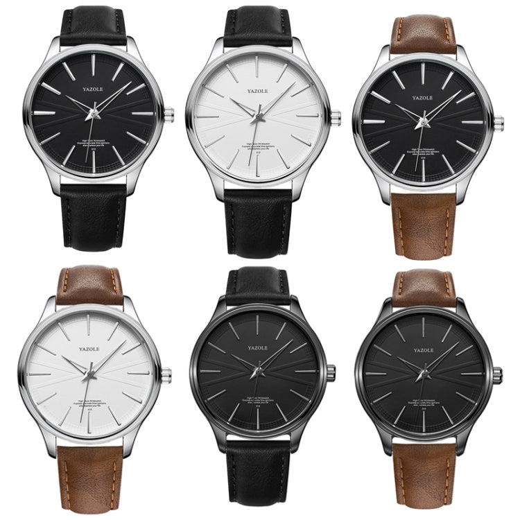 YAZOLE 512 Casual Quartz Men Watch, Silver Shell Black Tray Black Belt, Silver Shell White Tray Black Belt, Silver Shell Black Tray Brown Belt, Silver Shell White Tray Brown Belt, Black Shell Black Tray Black Belt, Black Shell Black Tray Brown Belt
