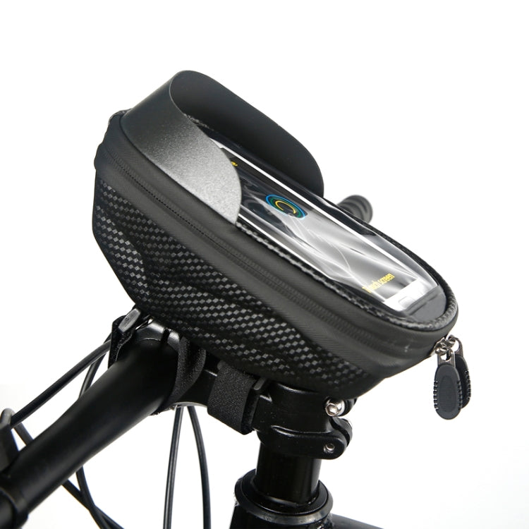 B22 Bicycle EVA Hard Shell Handlebar Bag Touch Screen Waterproof Mobile Phone Bag, B22