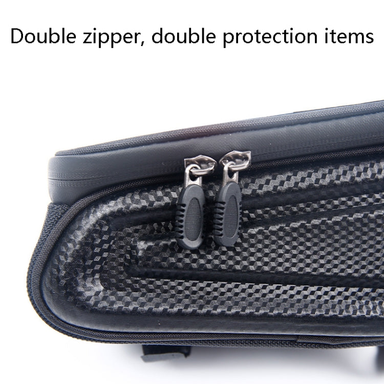 B50 Bicycle Hard Shell Front Beam Bag Mobile Phone Touch Screen Anti-Pouring Water Tube Bag, B50