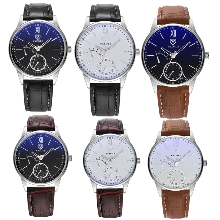 YAZOLE Men Business Quartz Watch, 314 Black Tray Black Belt, 314 Black Tray Brown Belt, 314 White Tray Black Belt, 314 White Tray Brown Belt, 311 Black Tray Black Belt, 311 Black Tray Brown Belt, 311 White Tray Black Belt, 311 White Tray Brown Belt
