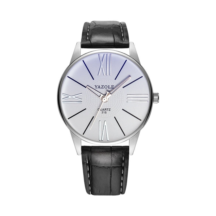 YAZOLE Men Business Quartz Watch, 314 Black Tray Black Belt, 314 Black Tray Brown Belt, 314 White Tray Black Belt, 314 White Tray Brown Belt, 311 Black Tray Black Belt, 311 Black Tray Brown Belt, 311 White Tray Black Belt, 311 White Tray Brown Belt