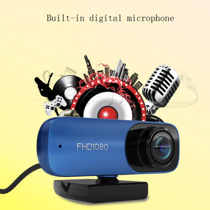 8 Million Pixel FHD 1080P USB Interface Network HD Live Computer Camera, C80-30FPS Autofocus