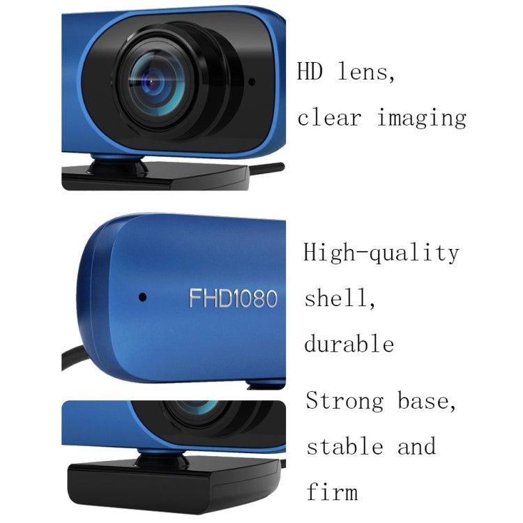 8 Million Pixel FHD 1080P USB Interface Network HD Live Computer Camera, C80-30FPS Autofocus