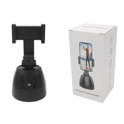 360-Degree Smart Follow-Up Selfie Live Video Recording Tripod Heads, Battery Tripod Heads, Charging Tripod Heads