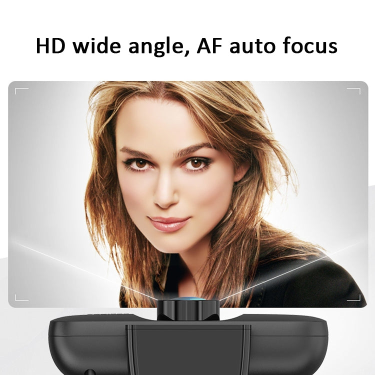 C60 Webcast Webcam High-Definition Computer Camera With Microphone, Cable Length: 2.5m, Super Clear Version 1080P