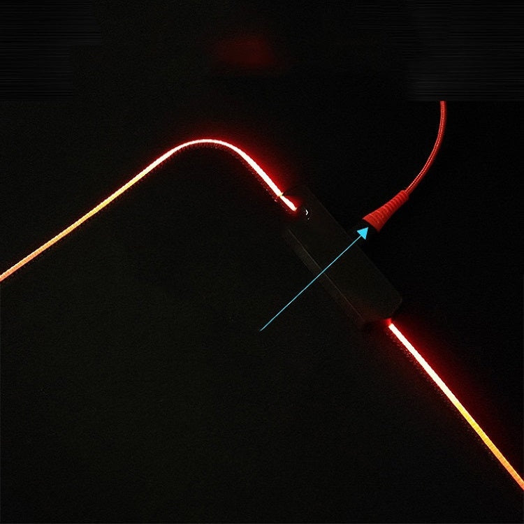 F-01 Rubber Thermal Transfer RGB Luminous Non-Slip Mouse Pad, 300x350x4mm, 350x600x3mm, 350x600x4mm, 300x800x3mm, 300x800x4mm
