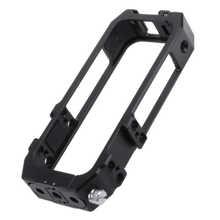 KF42730 For Insta360 One X2 Metal Camera Vertical Cage Protection Frame with Cold Shoe, For Insta360 One X-2