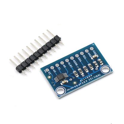 16-Bit Precision Analog-To-Digital Converter AdC 4-Channel Development Board Module, CJMCU-ADS1115