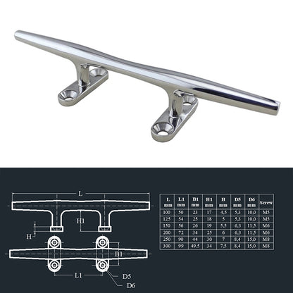 Light Round Cable Bolt 316 Stainless Steel Clevis Cable Bolt, 100mm 4inch, 125mm 5inch, 150mm 6inch, 200mm 8inch, 250mm 10inch, 300mm 12inch