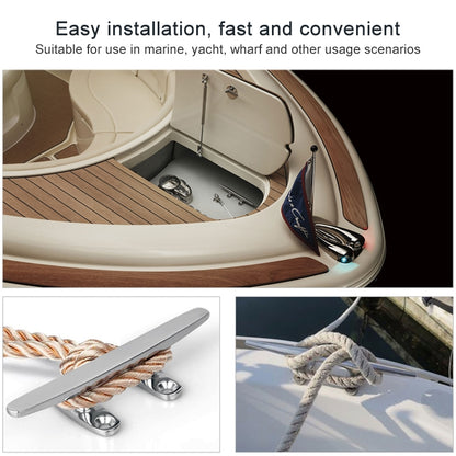 316 Stainless Steel Light-Duty Flat Claw Bolt Speedboat Yacht Ship Accessories, 100mm 4inch, 125mm 5inch, 150mm 6inch, 200mm 8inch, 250mm 10inch