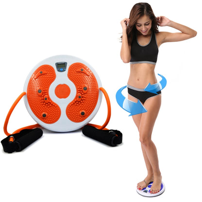 KYTO 2238 Electronic Counting Twisting Waist Disc with Drawstring, KYTO 2238 (Blue), KYTO 2238 (Orange)