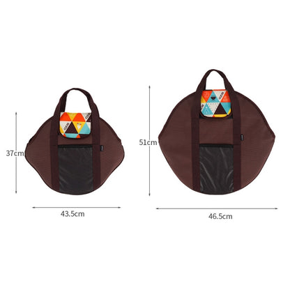 CLS Outdoor Camping Baking Sheet Bag Thickened Portable Storage Bag,, 43.5 x 37cm, 46.5 x 51cm