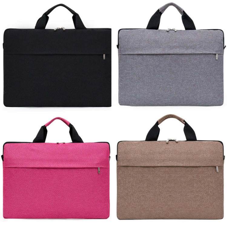 Portable Notebook Bag Multifunctional Waterproof and Wear-Resistant Single Shoulder Computer Bag, 13 inch, 14 inch, 15 inch