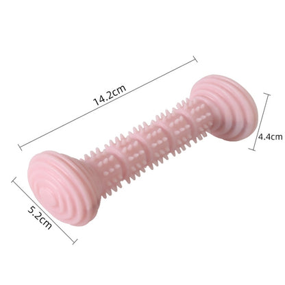 Pet TPR Molar Toy Chew Dog Toothbrush Toy Clean Teeth Molar Tease Dog Stick, Blue, Pink, Green, Rose Red, Lake Blue, Orange
