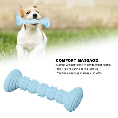 Pet TPR Molar Toy Chew Dog Toothbrush Toy Clean Teeth Molar Tease Dog Stick, Blue, Pink, Green, Rose Red, Lake Blue, Orange