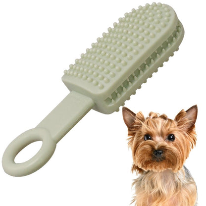 TPR Dog Toy Molar Stick Bite-Resistant Cleaning Teeth Dog Chewing Interactive Anti-Boring Toy, Blue, Pink, Green