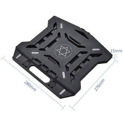 N31 Portable Laptop Bracket Liftable Computer Support Base, Black (Standard Version)