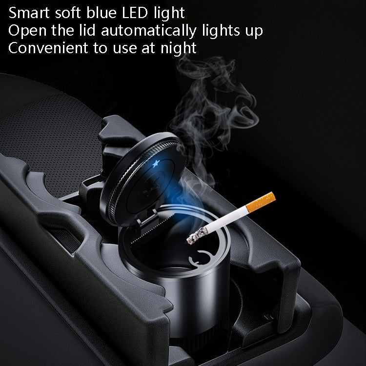 BEN.JACK Ashtray With Cover Personality Multi-Function Universal Car Ashtray