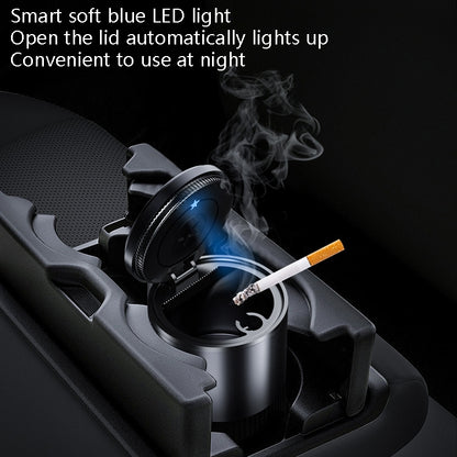 BEN.JACK Ashtray With Cover Personality Multi-Function Universal Car Ashtray
