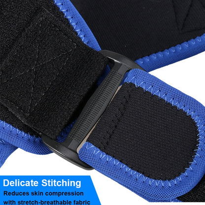 G06 Four-Direction Adjustable Pressure And Breathable Shoulder Pad Sports Protective Gear，Style:, Ordinary Version M (Black Blue), Ordinary Version L(Black Blue), Airbag Version M (Black Blue), Airbag Version L (Black And Blue), Ordinary Version M (Bla...