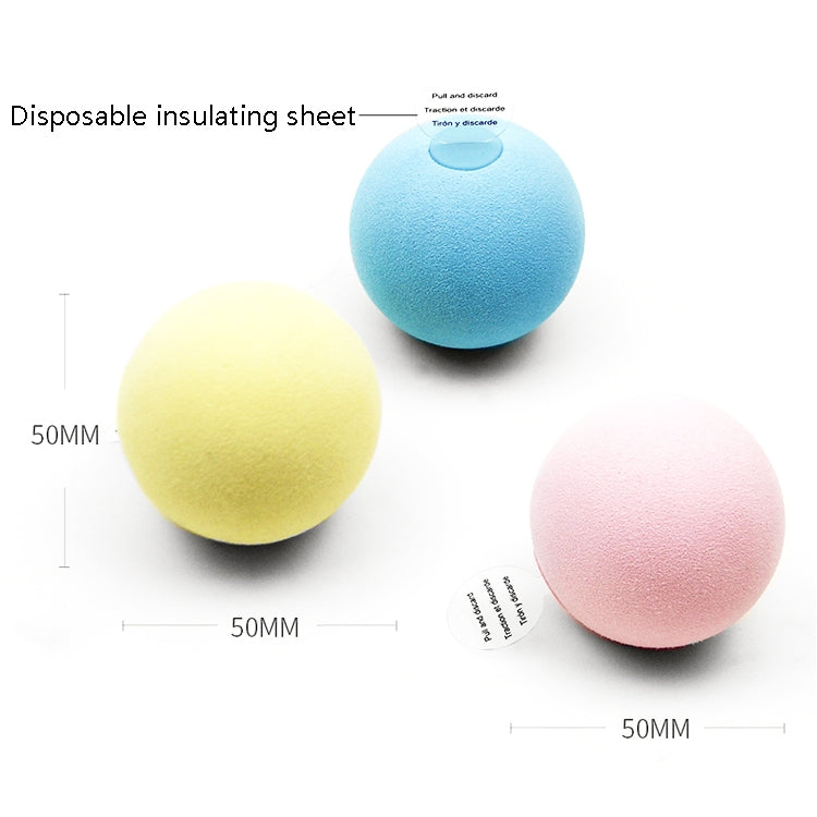 3pcs Funny Cat Toy Ball Simulation Animal Vocal Ball, EVA Material
