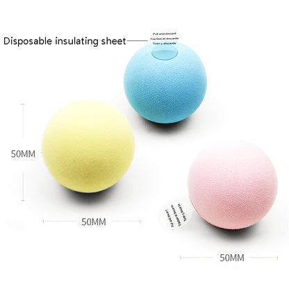 3pcs Funny Cat Toy Ball Simulation Animal Vocal Ball, EVA Material