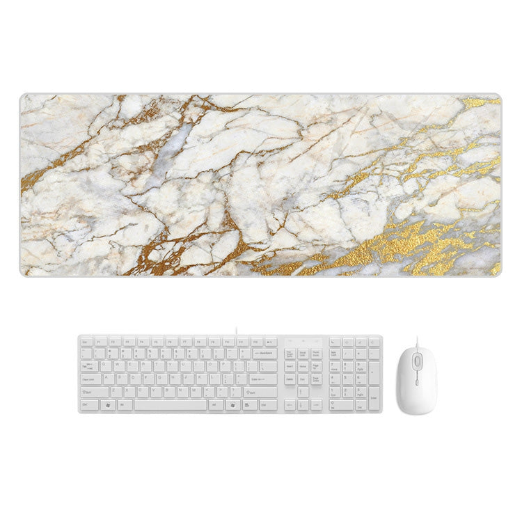 Marbling Wear-Resistant Rubber Mouse Pad, 300x800x4mm, 400x900x2mm, 400x900x3mm
