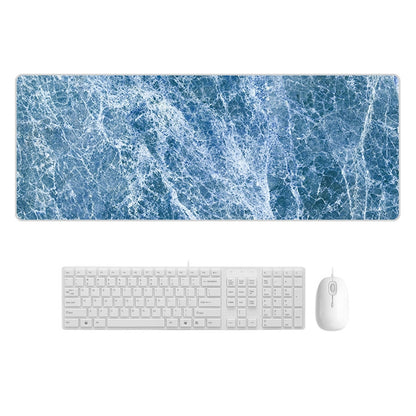 Marbling Wear-Resistant Rubber Mouse Pad, 400x900x4mm, 400x900x5mm, 300x800x5mm, 300x700x4mm