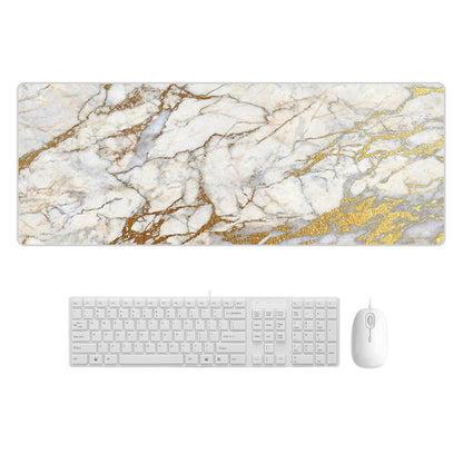 Marbling Wear-Resistant Rubber Mouse Pad, 400x900x4mm, 400x900x5mm, 300x800x5mm, 300x700x4mm