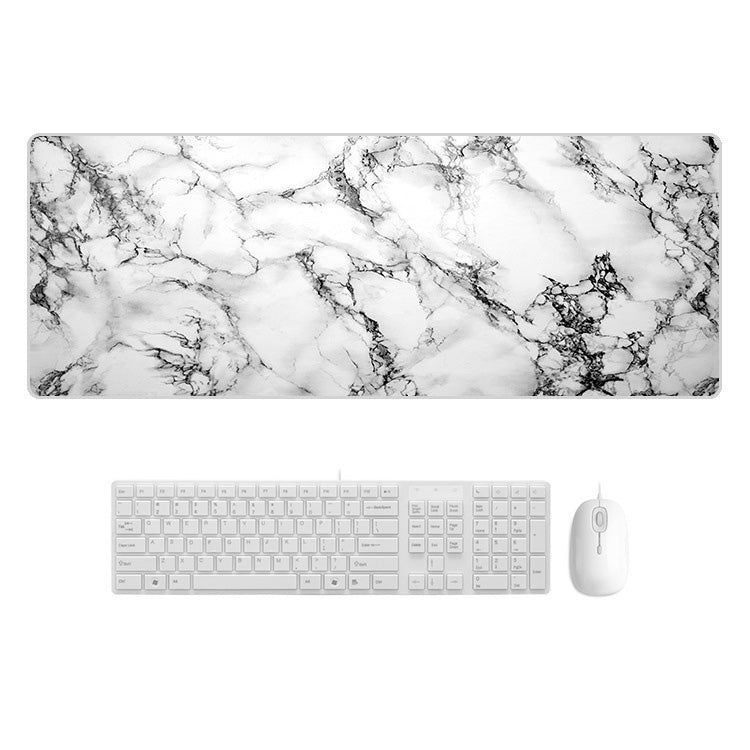 Marbling Wear-Resistant Rubber Mouse Pad, 400x900x4mm, 400x900x5mm, 300x800x5mm, 300x700x4mm