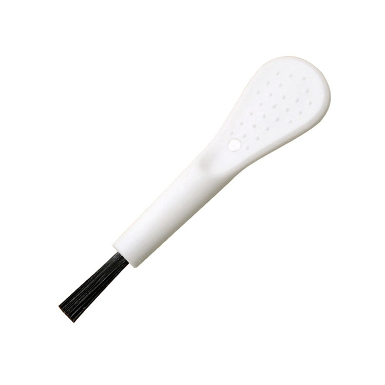 100 PCS ZX-008 Plastic Mini Brush Mobile Phone Screen Mosquito Killer Lamp Humidifier Keyboard Cleaning Brush, White Handle White Hair, White Handle Black Hair, Black Handle Black Hair