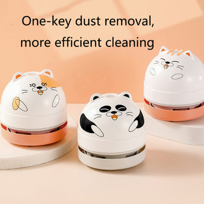 M18 USB Portable Mini Vacuum Cleaner Desktop Keyboard Handheld Cleaner, Panda, Cat, Hamster