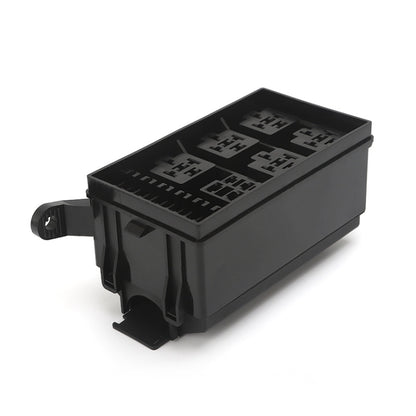 Car Modified 6-Way Insurance Box Total Control Plastic Shell Junction Box, 6-Way Insurance Box