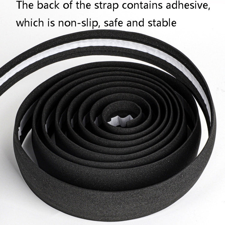 WEST BIKING YP1602782 Bicycle Bells With Supernouncing EVA Back Rubber Band Bell Combination Set, Black Tape + Black Bell, Red Tape + Black Bell, Colored Tape + Black Bell, White Black Gray Tape + Black Bell