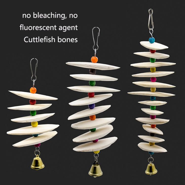 MT0051 Parrot Calcium Molar Toy Cuttlefish Bone Pet Gnawing Supplies, Medium