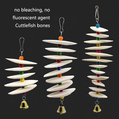 MT0051 Parrot Calcium Molar Toy Cuttlefish Bone Pet Gnawing Supplies, Medium