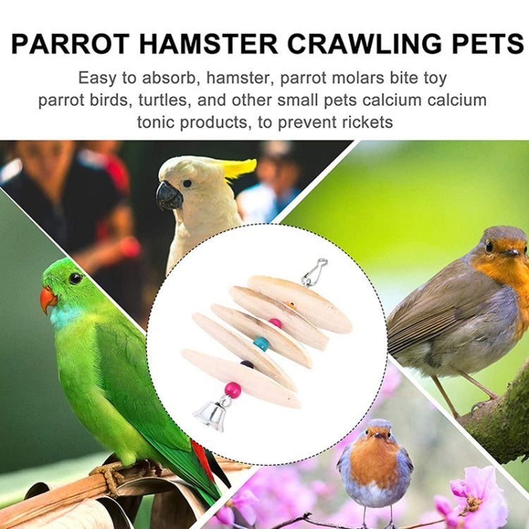 MT0051 Parrot Calcium Molar Toy Cuttlefish Bone Pet Gnawing Supplies, Medium
