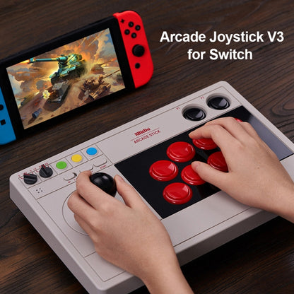 8Bitdo Wireless Bluetooth Game Console Supports For PC / Switch / Windows / Steam / Raspberry Pi, Bluetooth (Standard version)
