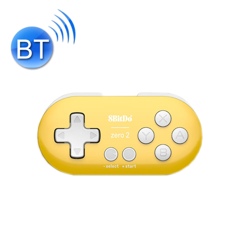 8Bitdo Zero2 Wireless Bluetooth Mini Handle For Switch / Windows / Android / MacOS / Steam / Respeberr, Yellow, Blue Green, Pink