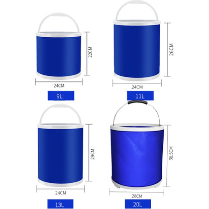 Car Folding Telescopic Bucket Portable Car Washing Special Bucket Outdoor Travel Fishing Bucket, 3 PCS  9L, 3 PCS 11L, 3 PCS  13L, 20L