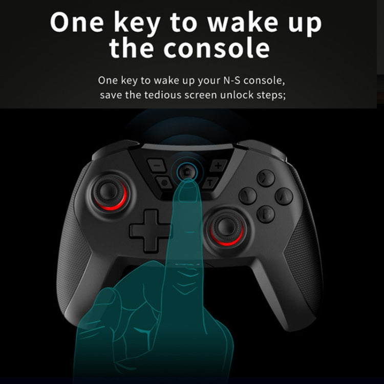 TNS-0118A Wireless Bluetooth Gamepad With Wake-Up NFC Function For Switch Pro, TNS-0118A