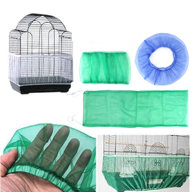 Mesh Birdcage Cover Birdcage Dust-Proof Accessories Parrot Thrush Starling Gauze Cover, Ordinary  Medium, Ordinary Large