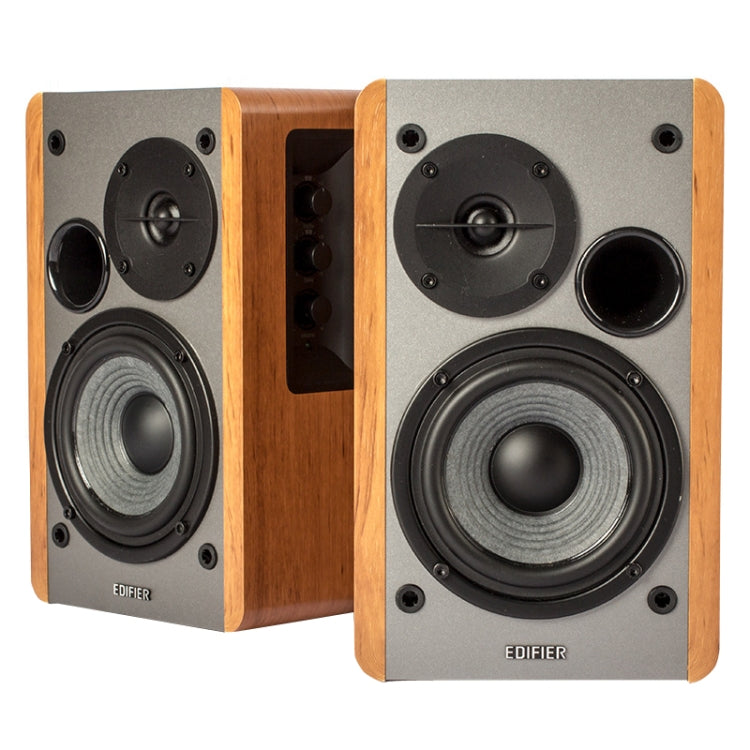 Edifier R1200TII Computer Wooden Audio Notebook Subwoofer, US Plug, R1200TII Wood Grain