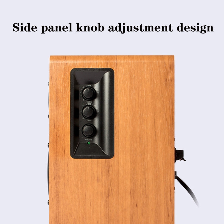 Edifier R1200TII Computer Wooden Audio Notebook Subwoofer, US Plug, R1200TII Wood Grain