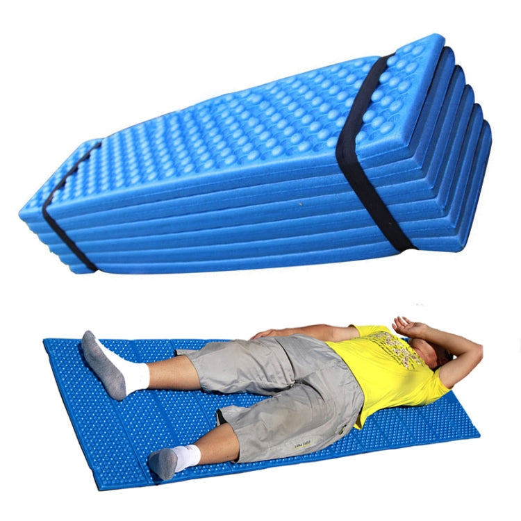 Outdoor Egg Nest Folding Moisture-Proof Pad Thickening Nap Mat Portable Camping Mat, 188x61x2cm Red, 188x61x2cm Blue, 188x61x2cm Army Green